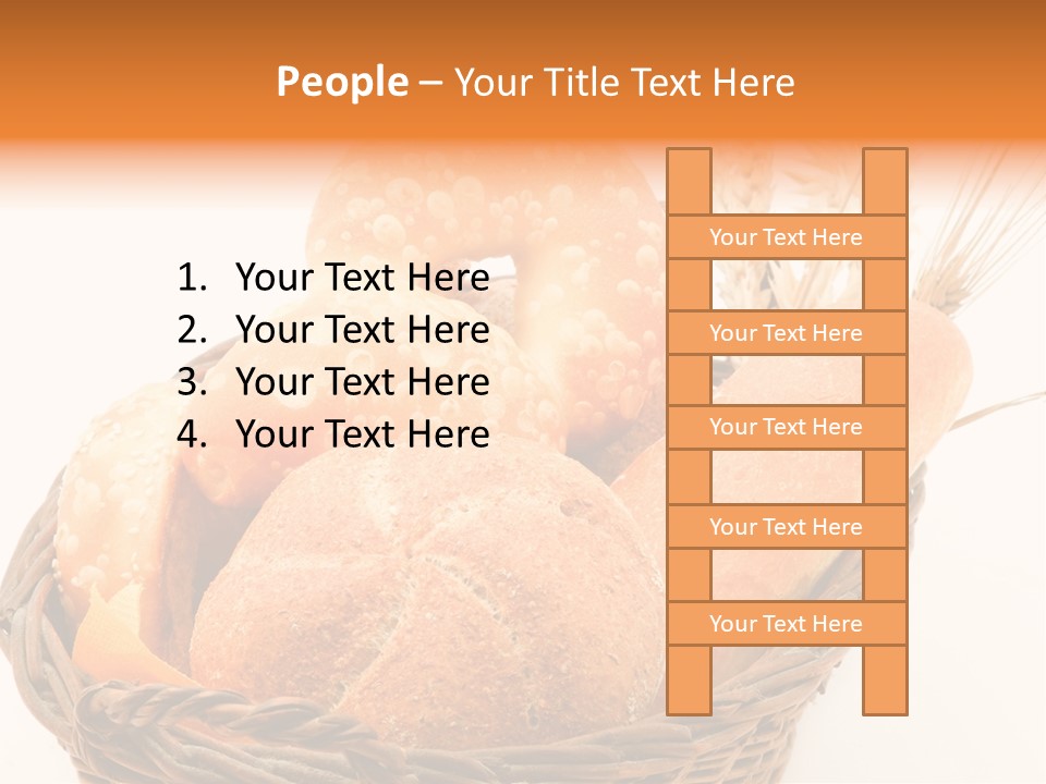 Bun Isolated Diet PowerPoint Template