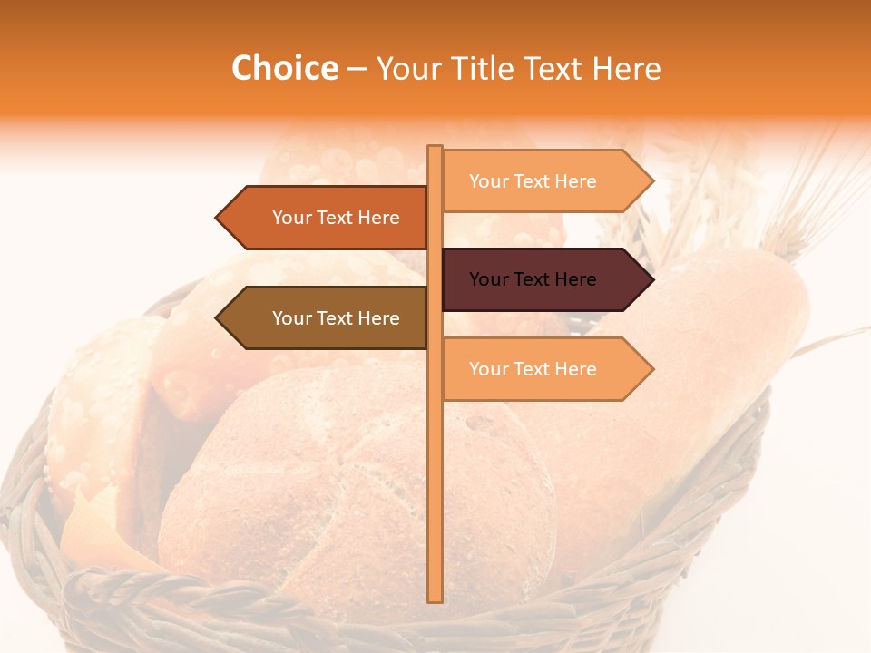 Bun Isolated Diet PowerPoint Template