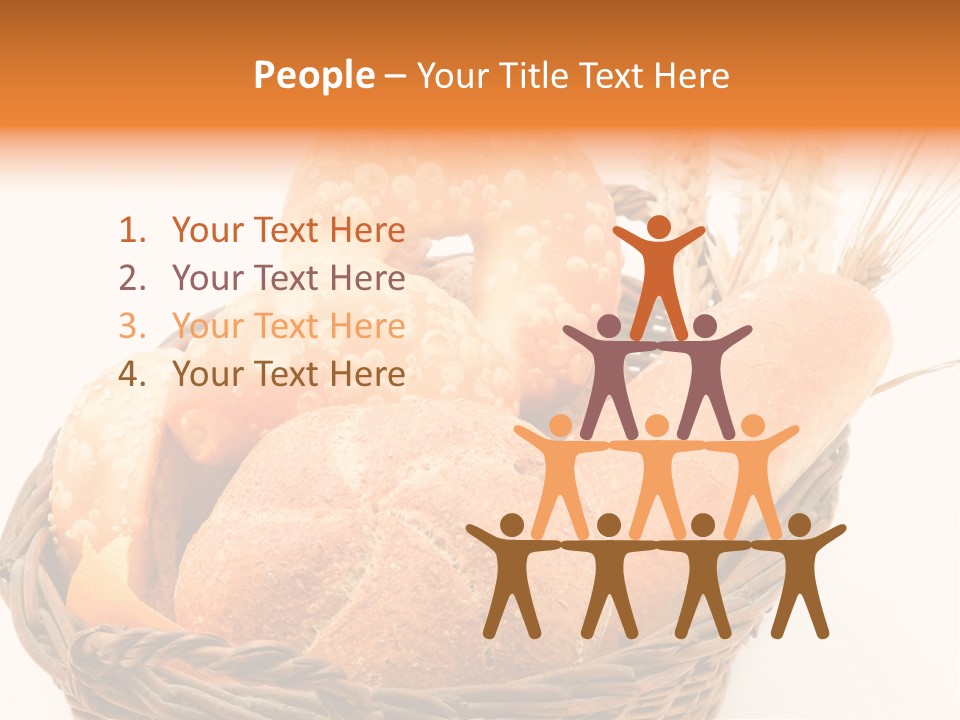 Bun Isolated Diet PowerPoint Template