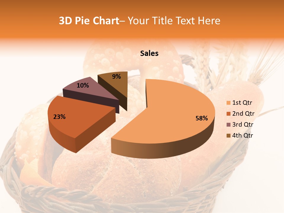 Bun Isolated Diet PowerPoint Template