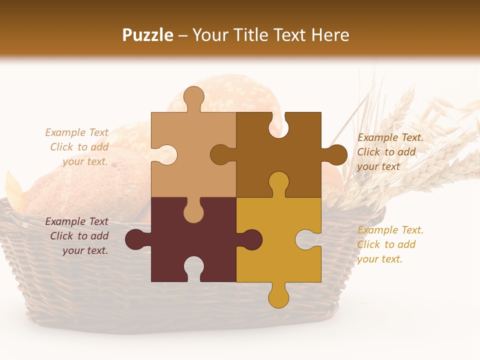 Bread Healthy Breakfast PowerPoint Template