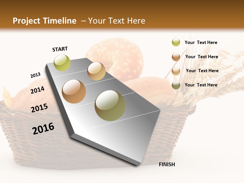 Bread Healthy Breakfast PowerPoint Template