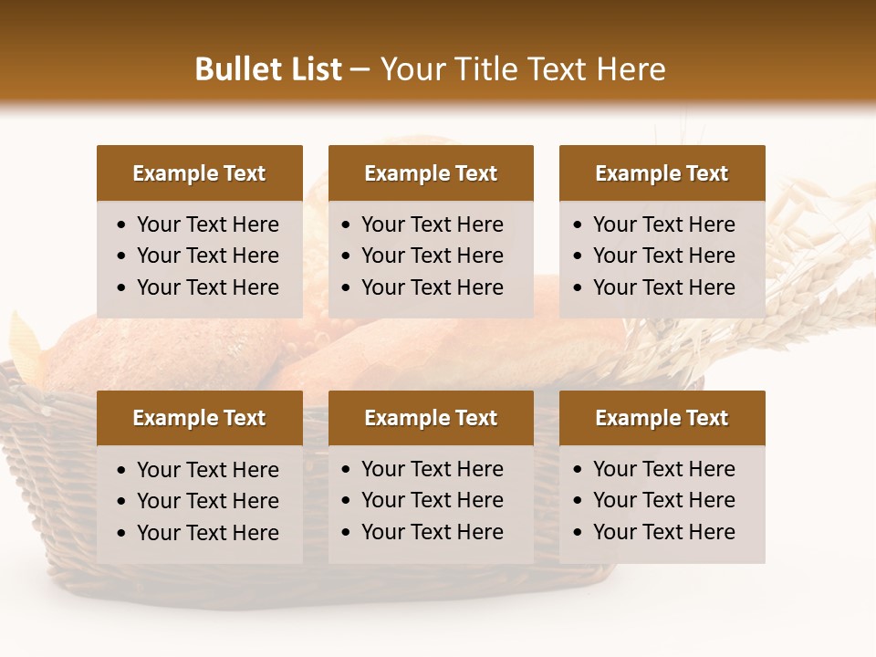 Bread Healthy Breakfast PowerPoint Template
