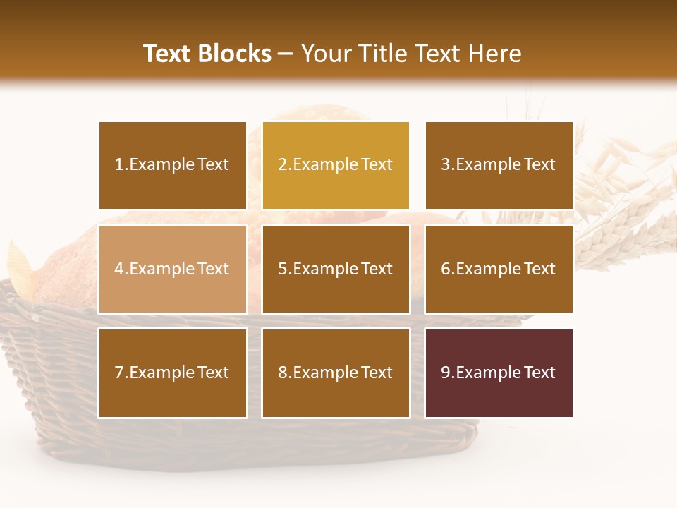 Bread Healthy Breakfast PowerPoint Template