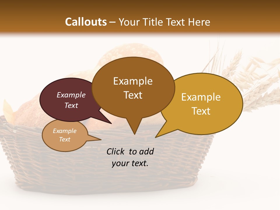 Bread Healthy Breakfast PowerPoint Template