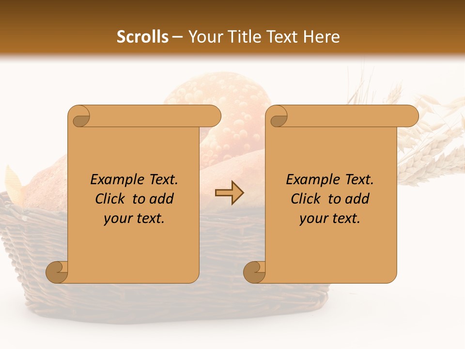 Bread Healthy Breakfast PowerPoint Template