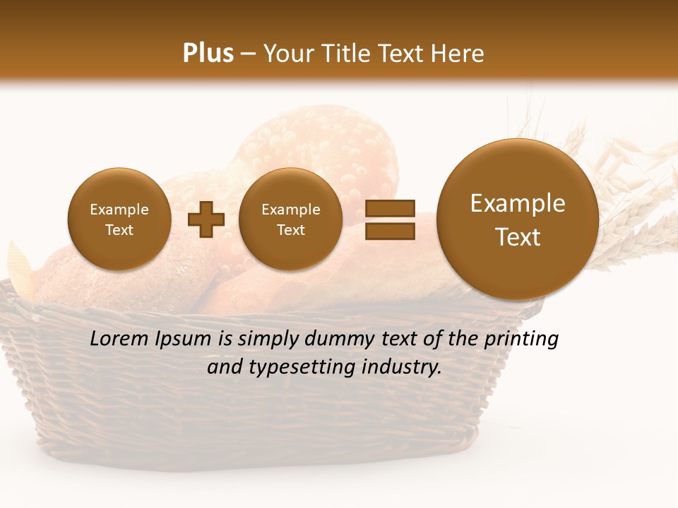 Bread Healthy Breakfast PowerPoint Template