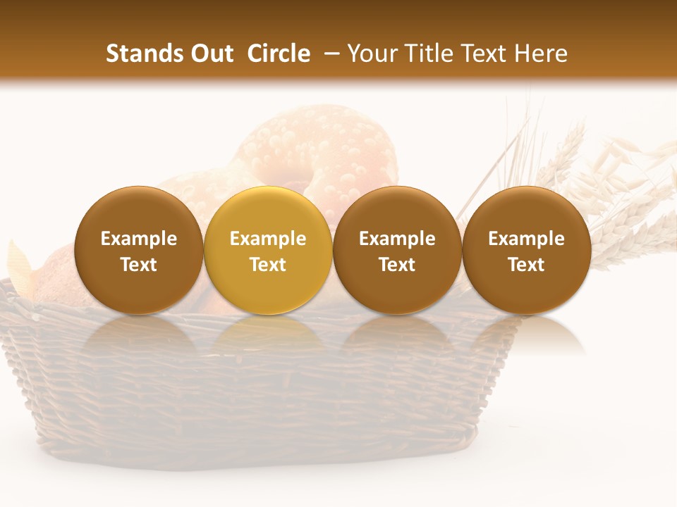 Bread Healthy Breakfast PowerPoint Template