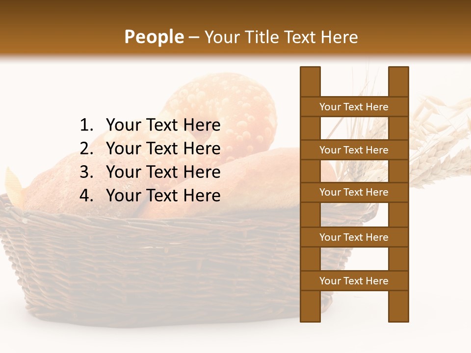 Bread Healthy Breakfast PowerPoint Template