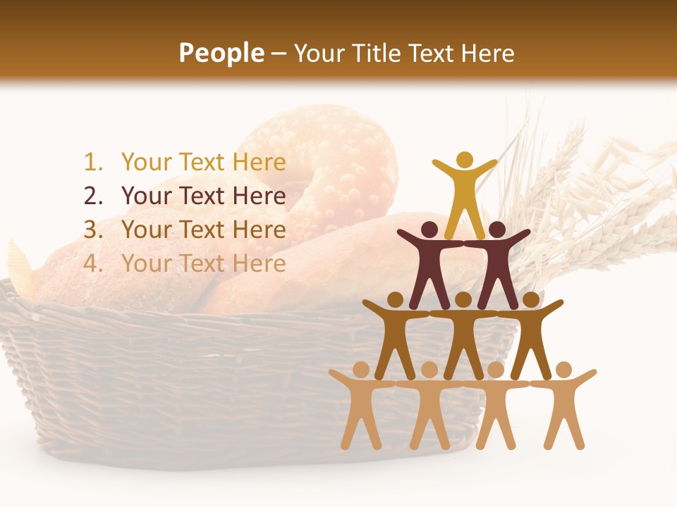 Bread Healthy Breakfast PowerPoint Template