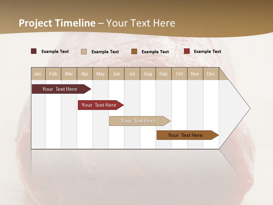 Freestanding Meat Type PowerPoint Template