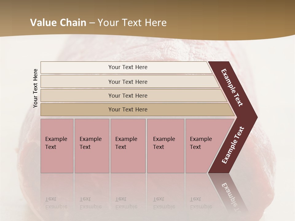 Freestanding Meat Type PowerPoint Template