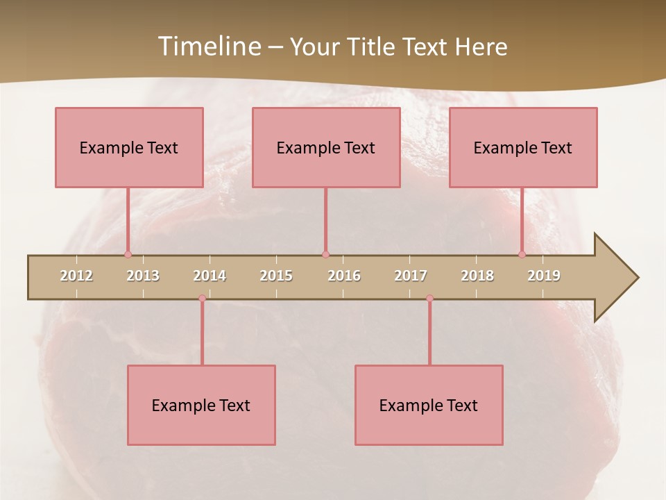 Freestanding Meat Type PowerPoint Template