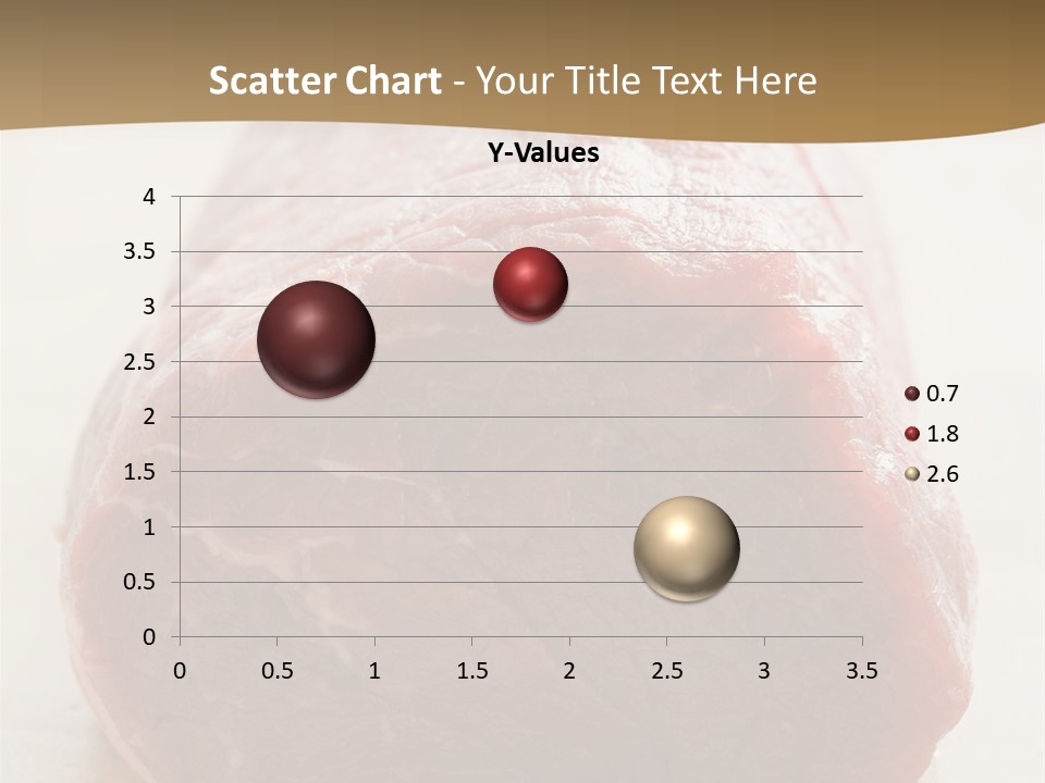 Freestanding Meat Type PowerPoint Template