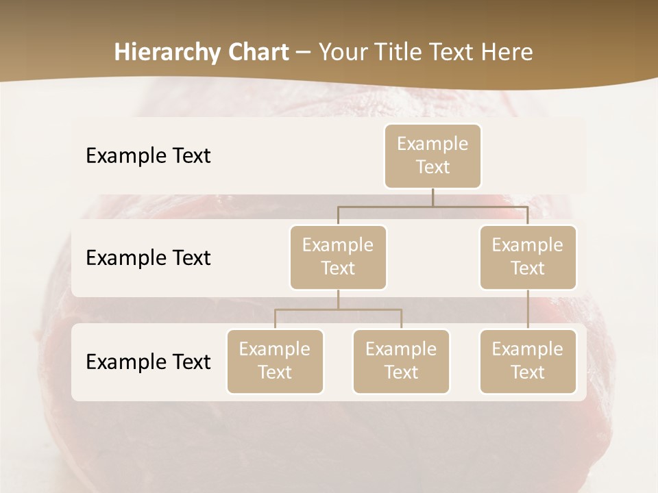 Freestanding Meat Type PowerPoint Template