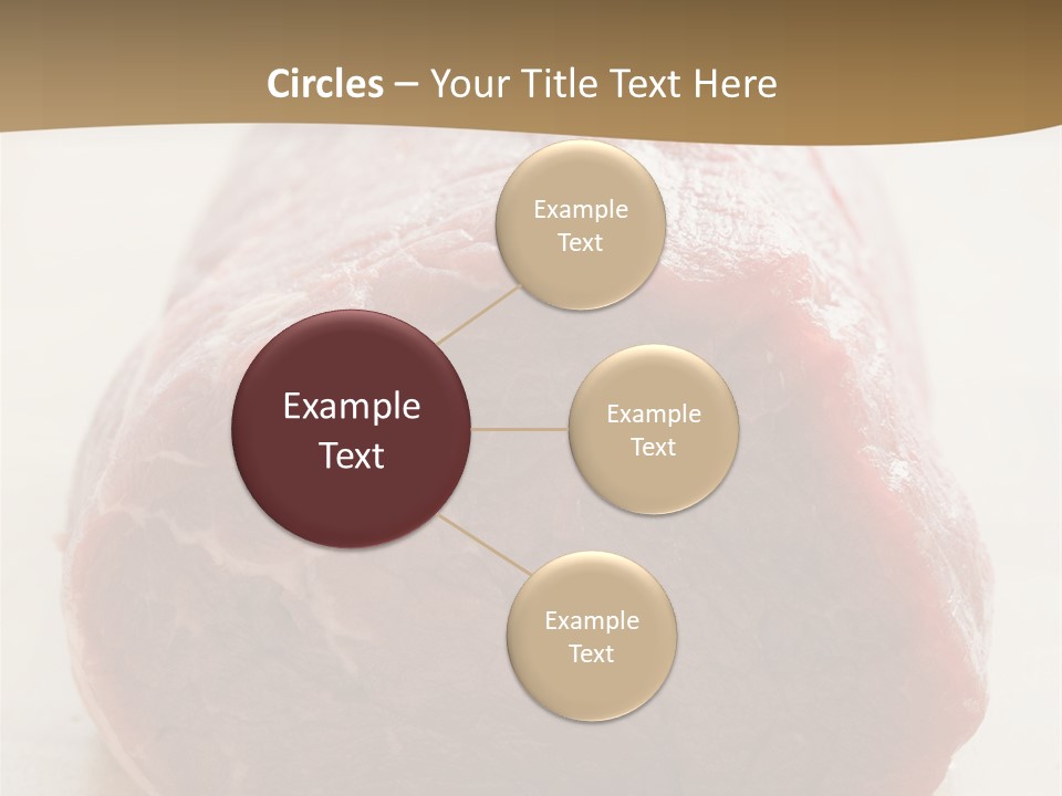 Freestanding Meat Type PowerPoint Template