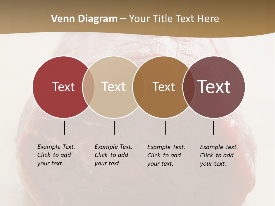 Freestanding Meat Type PowerPoint Template