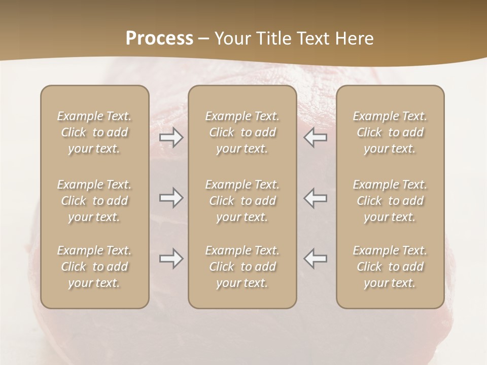 Freestanding Meat Type PowerPoint Template