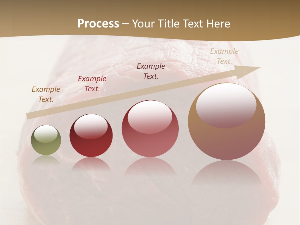Freestanding Meat Type PowerPoint Template