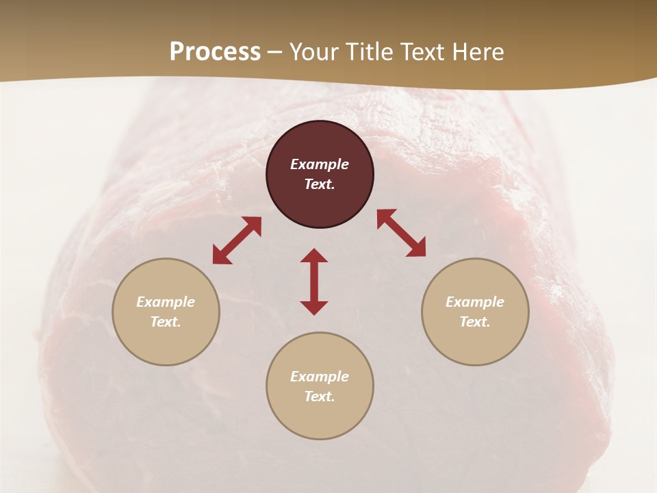 Freestanding Meat Type PowerPoint Template