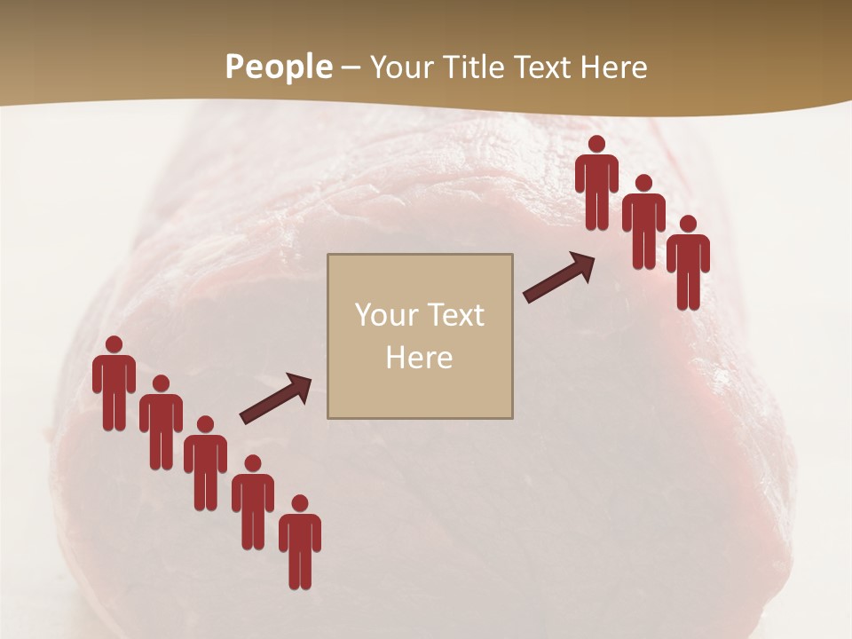 Freestanding Meat Type PowerPoint Template