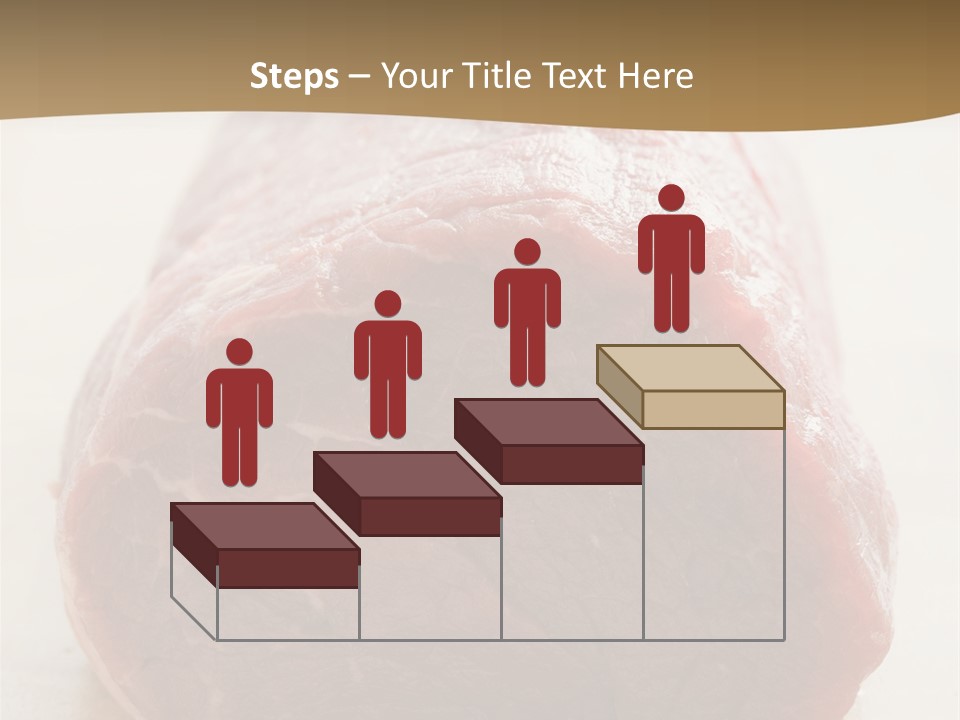 Freestanding Meat Type PowerPoint Template
