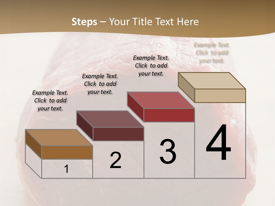 Freestanding Meat Type PowerPoint Template