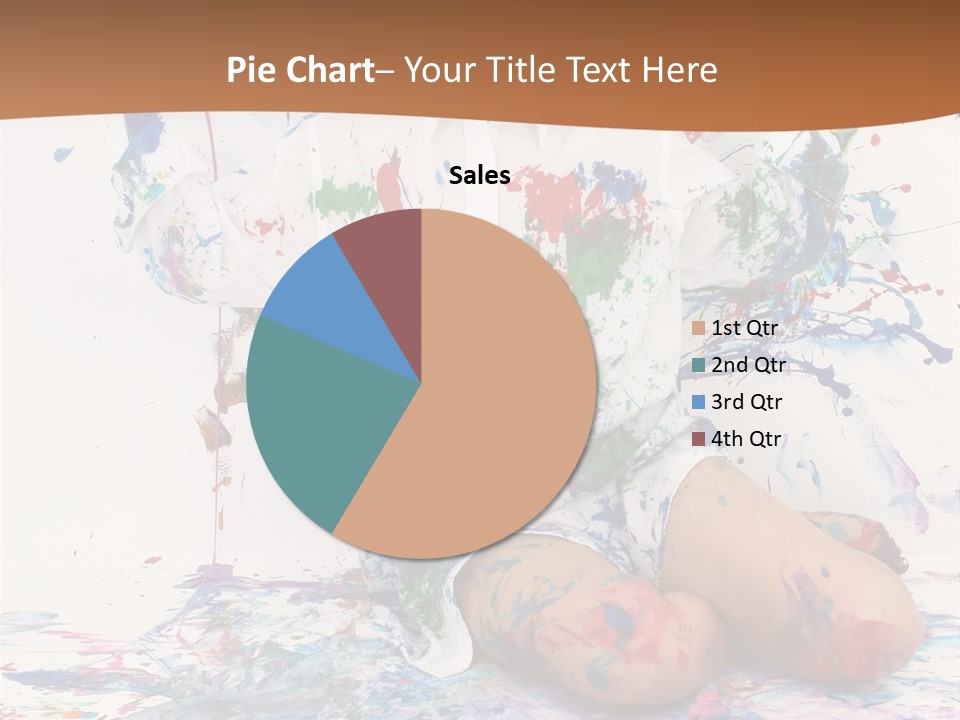 People Paint Cute PowerPoint Template