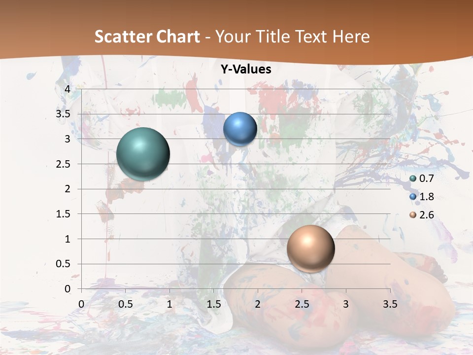 People Paint Cute PowerPoint Template