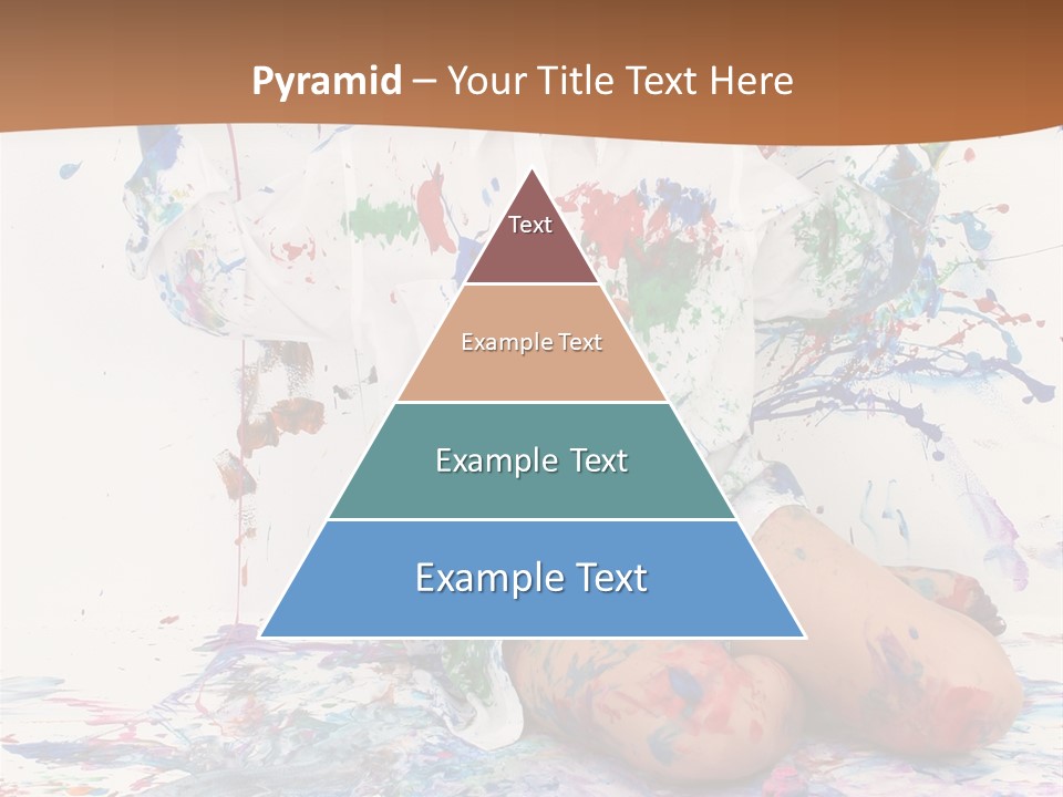 People Paint Cute PowerPoint Template