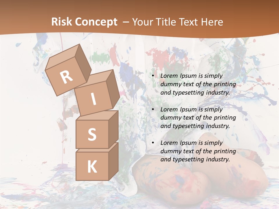 People Paint Cute PowerPoint Template