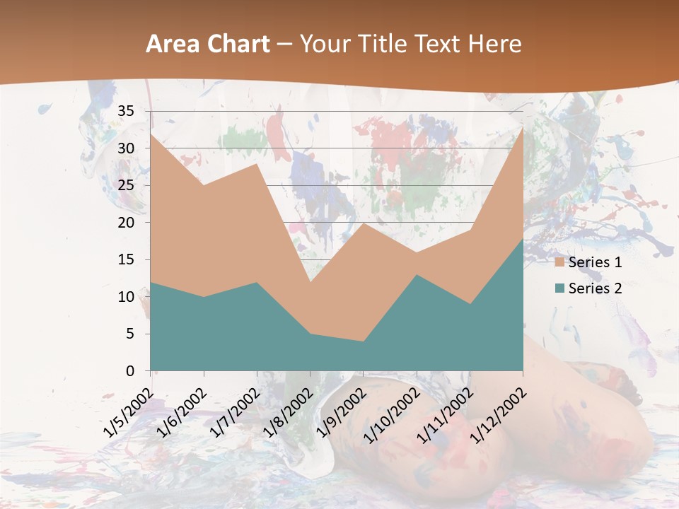 People Paint Cute PowerPoint Template