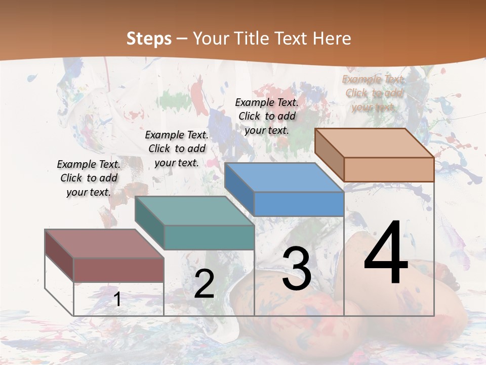 People Paint Cute PowerPoint Template