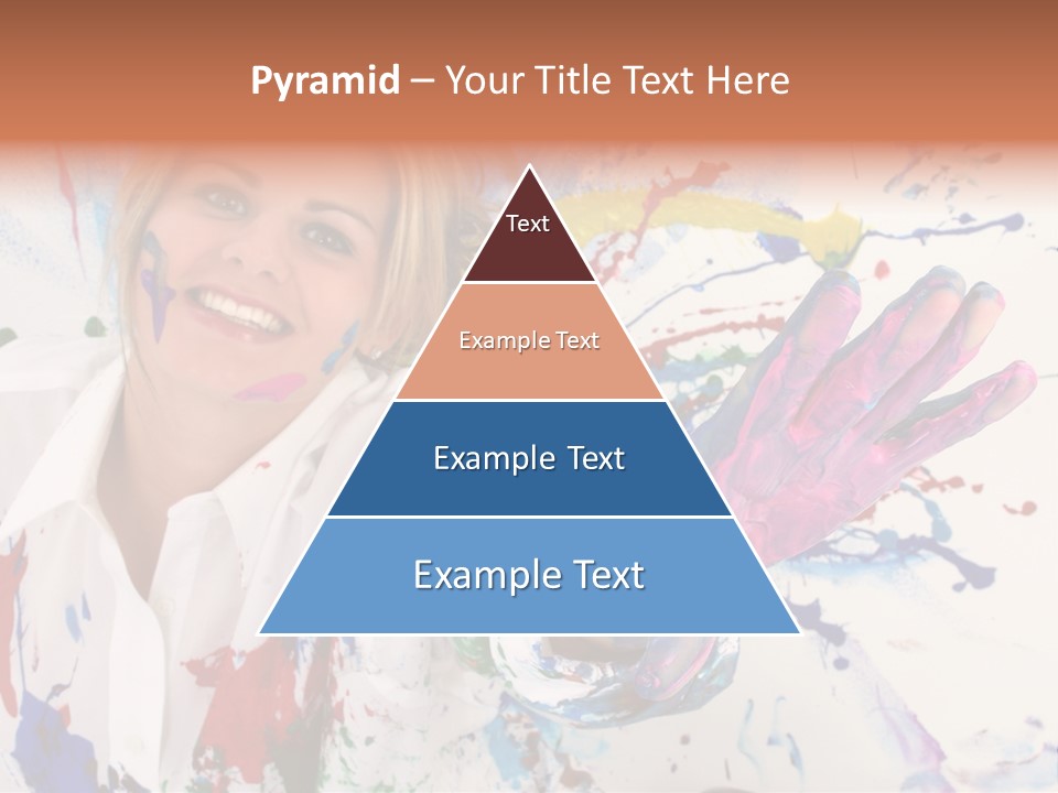 Funny Student Splatter PowerPoint Template