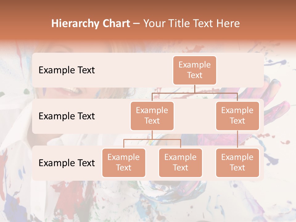 Funny Student Splatter PowerPoint Template