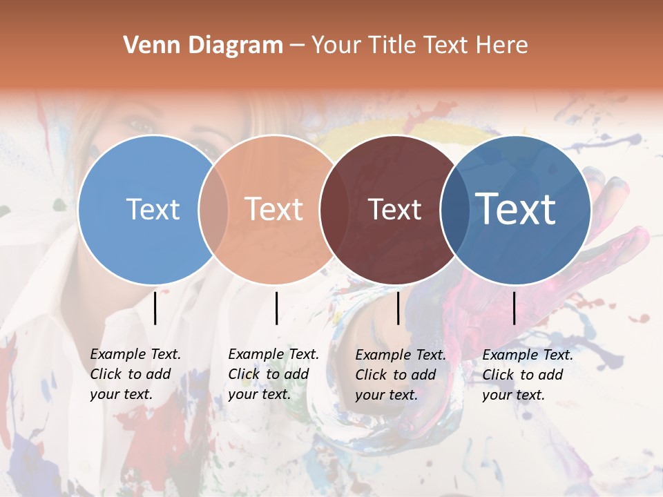 Funny Student Splatter PowerPoint Template