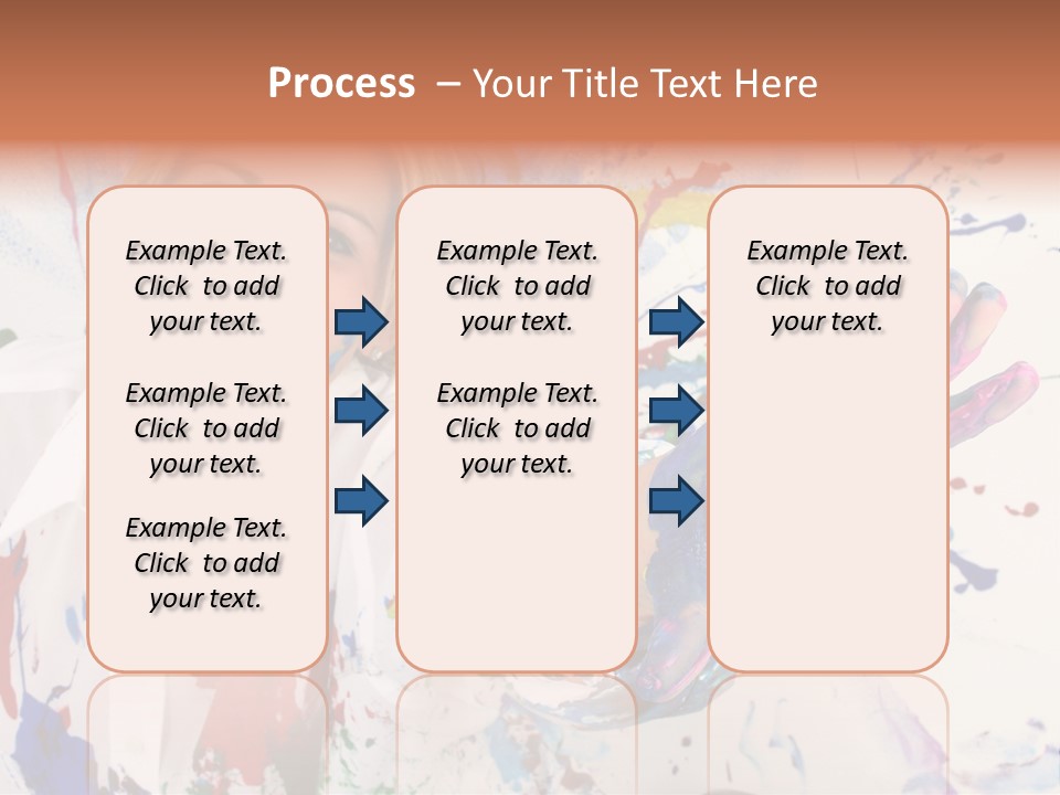 Funny Student Splatter PowerPoint Template