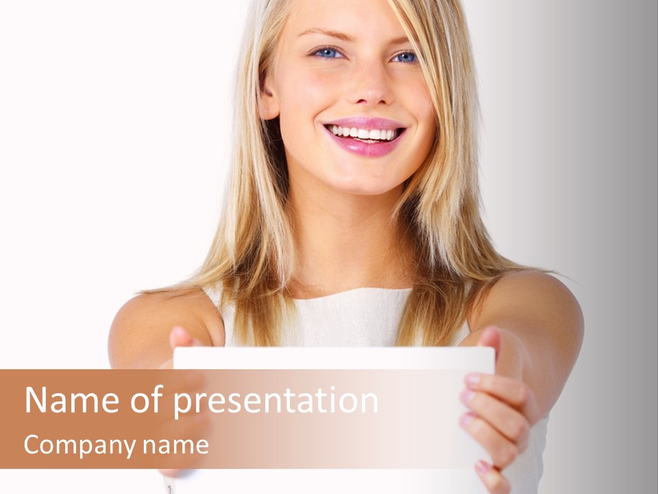 Sweet Teeth American PowerPoint Template