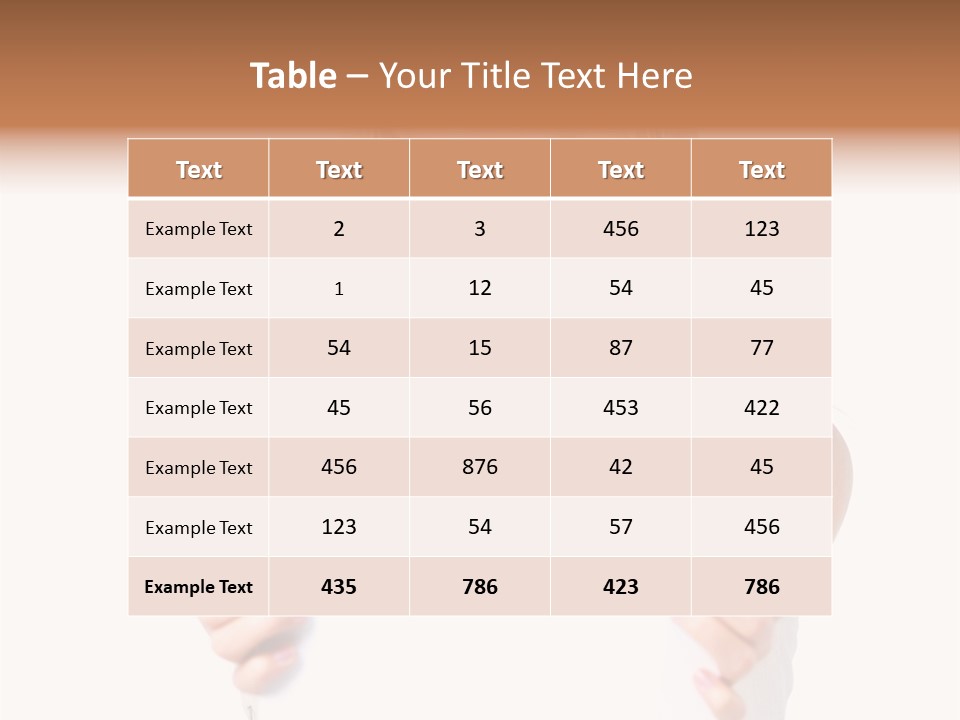Sweet Teeth American PowerPoint Template