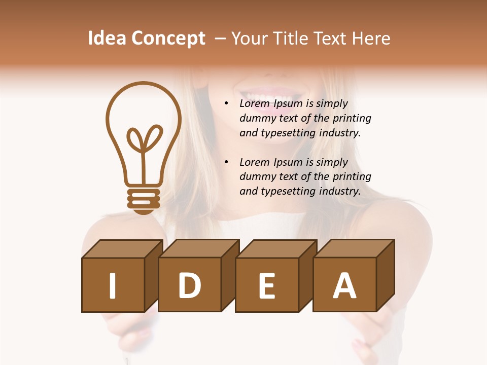 Sweet Teeth American PowerPoint Template