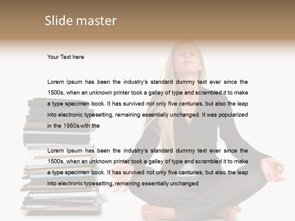 Young Human Fresh PowerPoint Template