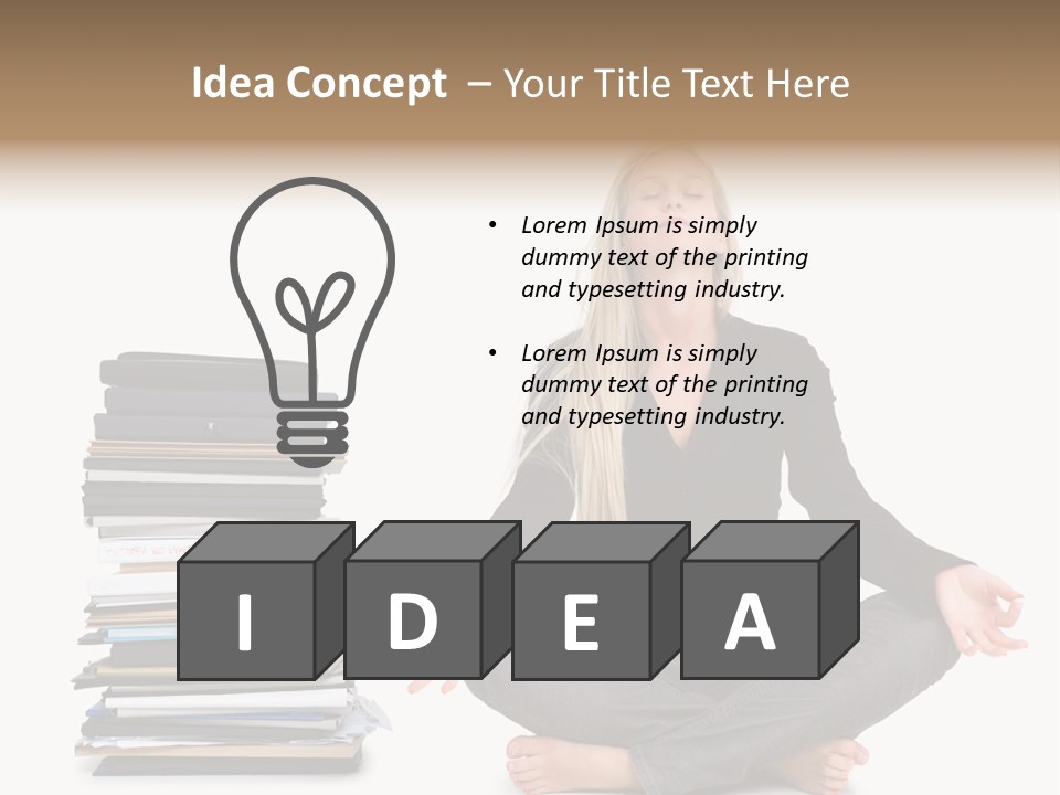 Young Human Fresh PowerPoint Template