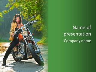 Cute Attractive Jacket PowerPoint Template