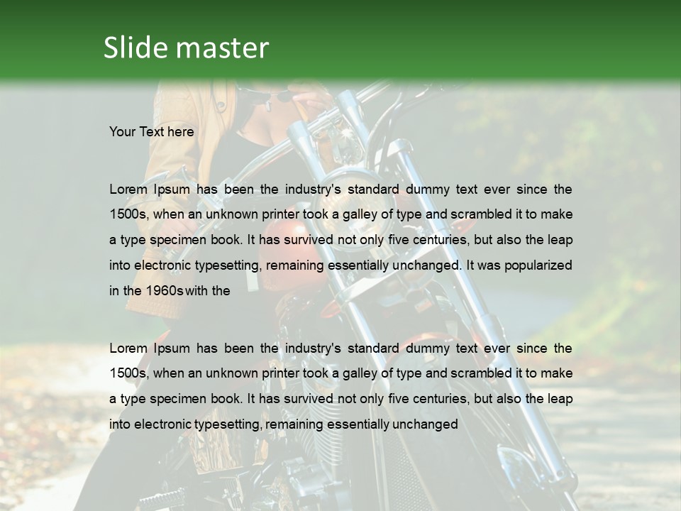 Cute Attractive Jacket PowerPoint Template