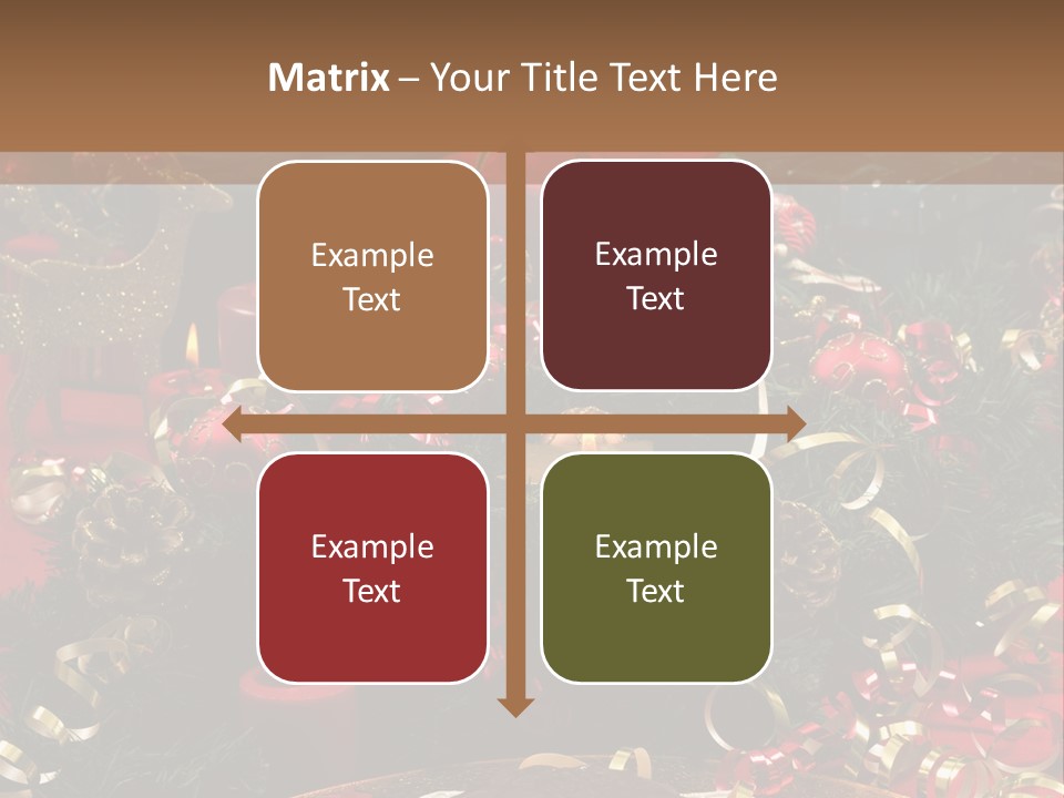 Light Icing Seasonal PowerPoint Template