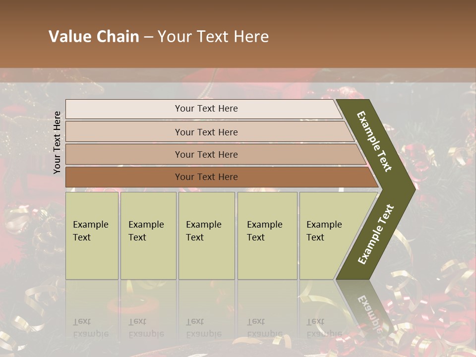 Light Icing Seasonal PowerPoint Template