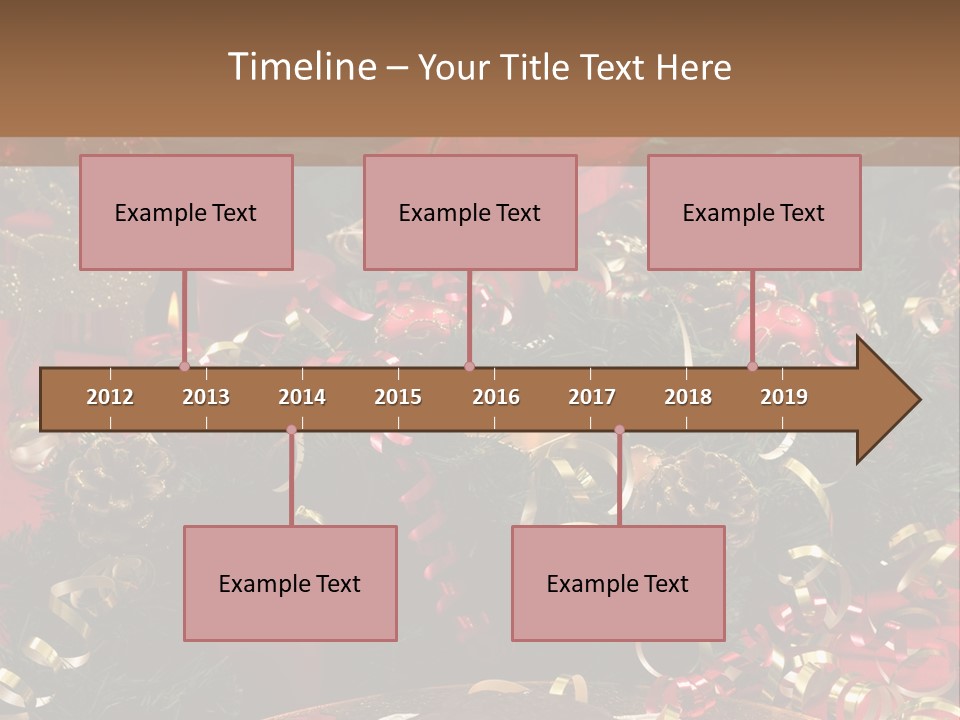 Light Icing Seasonal PowerPoint Template