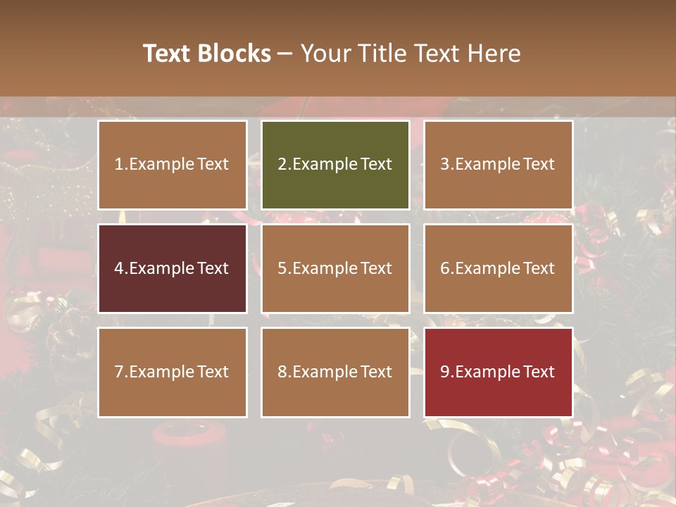 Light Icing Seasonal PowerPoint Template