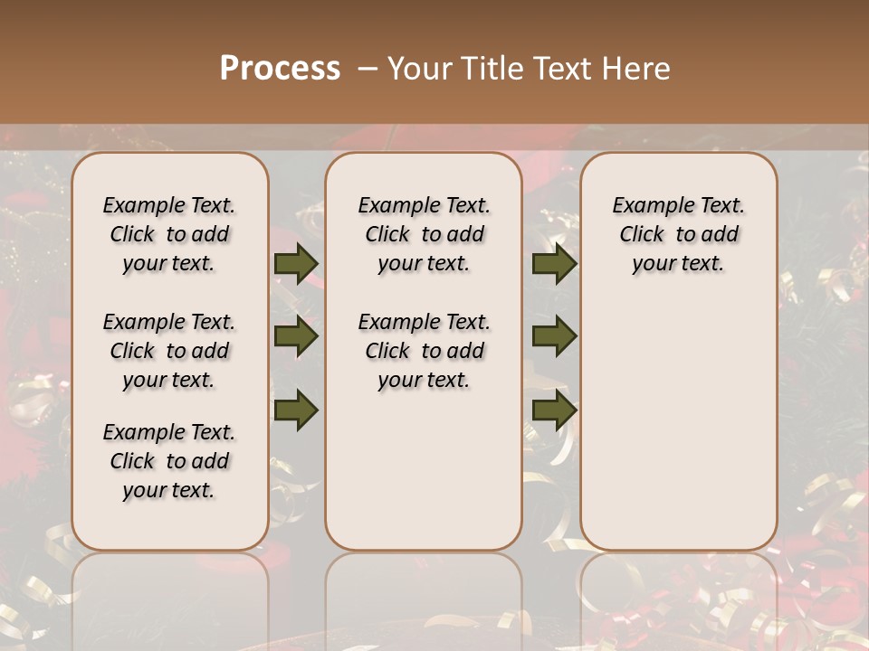 Light Icing Seasonal PowerPoint Template
