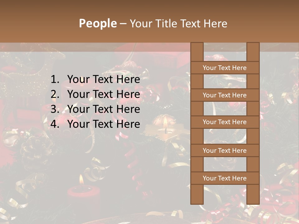 Light Icing Seasonal PowerPoint Template